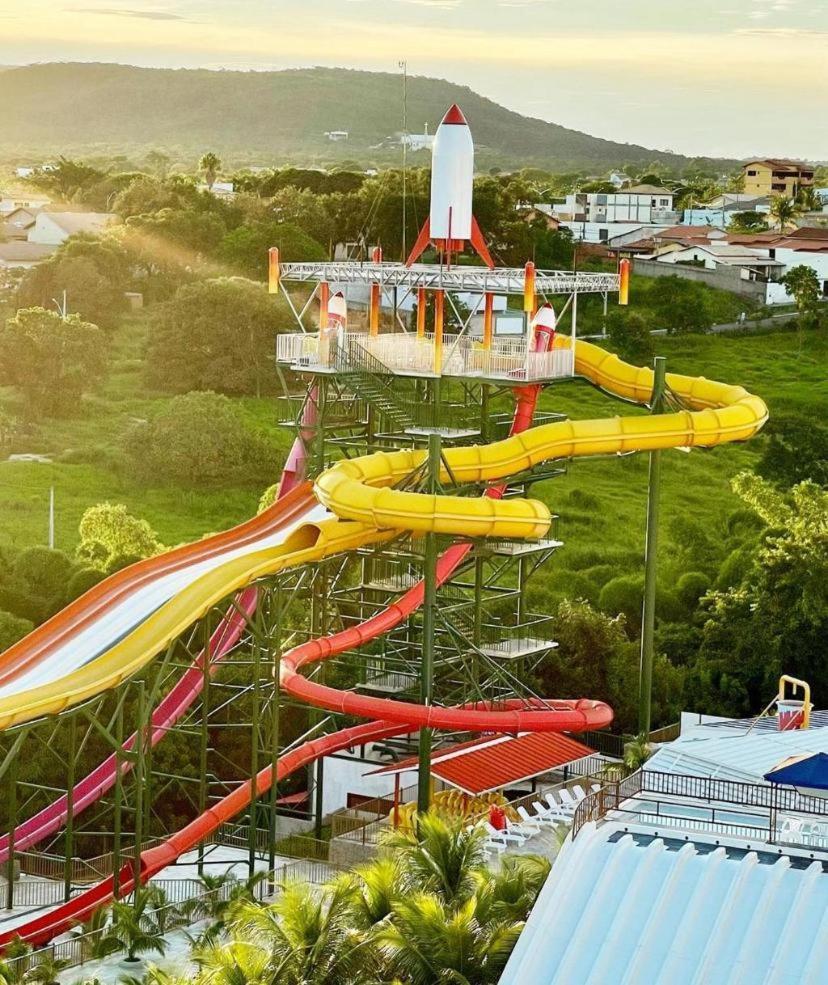 Spazzio Diroma Com Acesso Ao Acqua Park - Temporada Cn Adriele Калдас-Новас Экстерьер фото