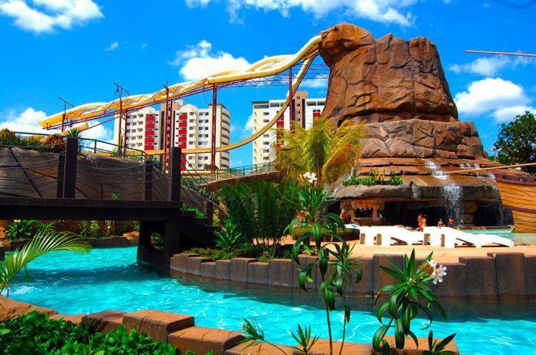 Spazzio Diroma Com Acesso Ao Acqua Park - Temporada Cn Adriele Калдас-Новас Экстерьер фото